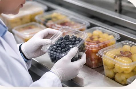 Inspección de calidad de frutas