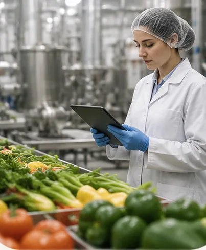 Inspección de calidad de vegetales